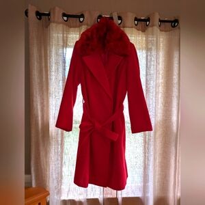 Lane Bryant Size 18/20 Red Pea Coat